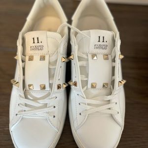 Valentino Rockstud Untitled Open Sneakers - Size 39 (US 9)